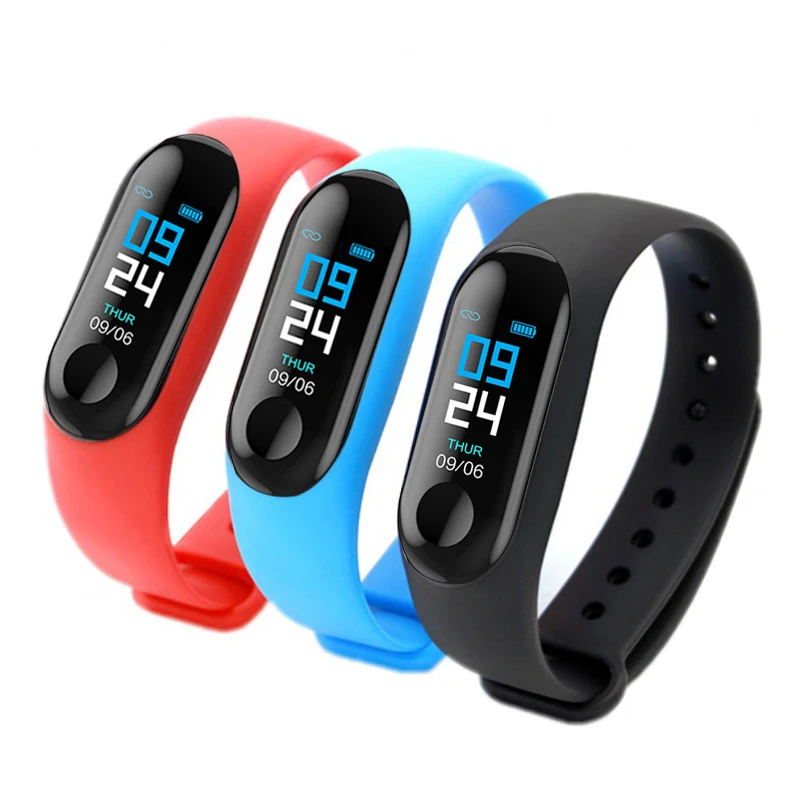 2020 Color Touch Screen Smart Fit Watched Heart Rate Monitor Waterproof Fitness Bracelet M3 Band with Female Period Reminder
2020 Color Touch Screen Smart Fit Watched Heart Rate Monitor Waterproof Fitness Bracelet M3 Band with Female Period Reminder