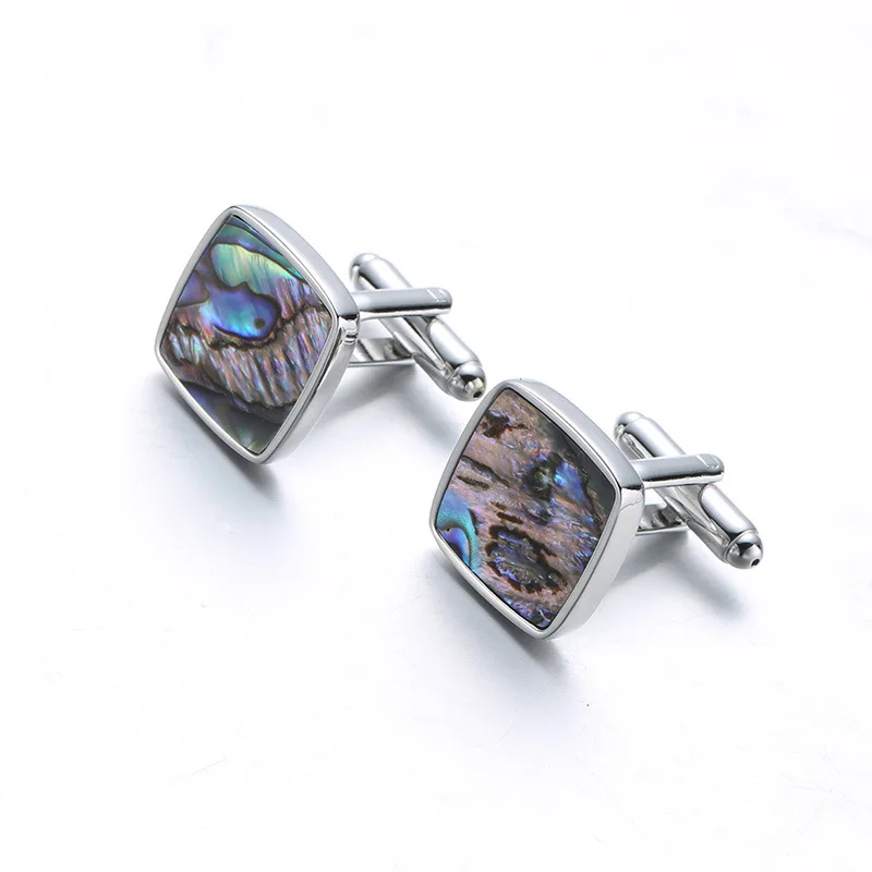 Eco-Friendly High Quality Copper Alloy Elegant French Jewelry Natural Abalone Shell Cuff Links Men Cufflinks For Mens Shirt
Eco-Friendly High Quality Copper Alloy Elegant French Jewelry Natural Abalone Shell Cuff Links Men Cufflinks For Mens Shirt