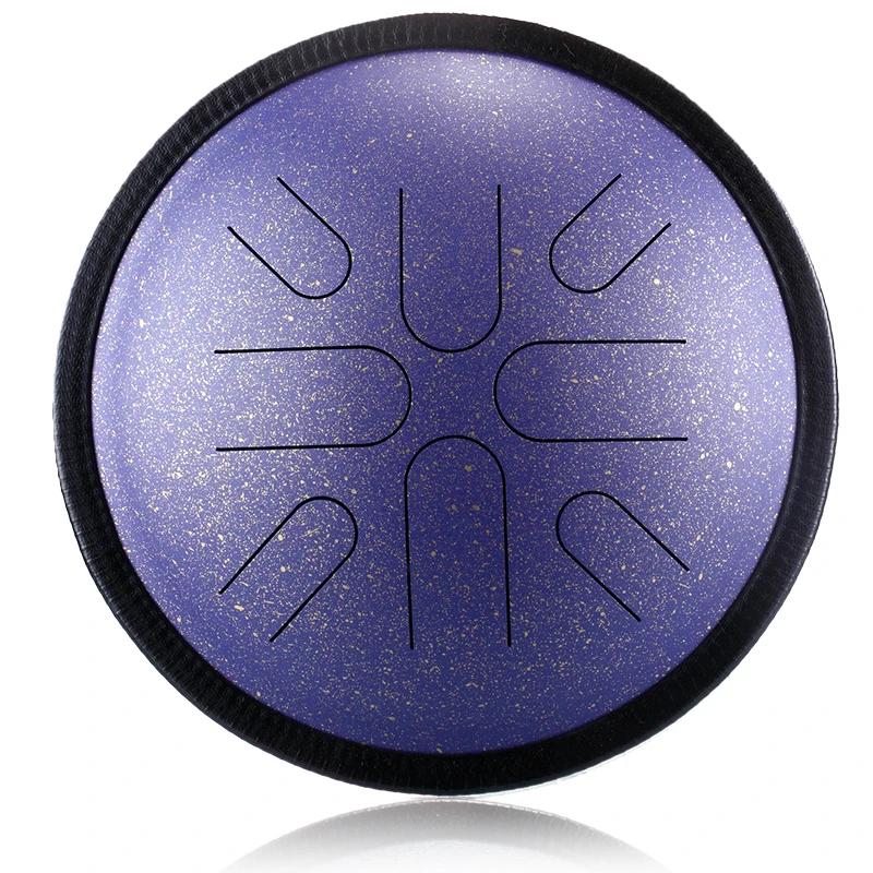 Sound Therapy Chakra Steel Tongue Drum 8 Notes 10 Inch Travel Tank Drum Hanpan, Gold, green, navy blue, red, etc
Sound Therapy Chakra Steel Tongue Drum 8 Notes 10 Inch Travel Tank Drum Hanpan, Gold, green, navy blue, red, etc