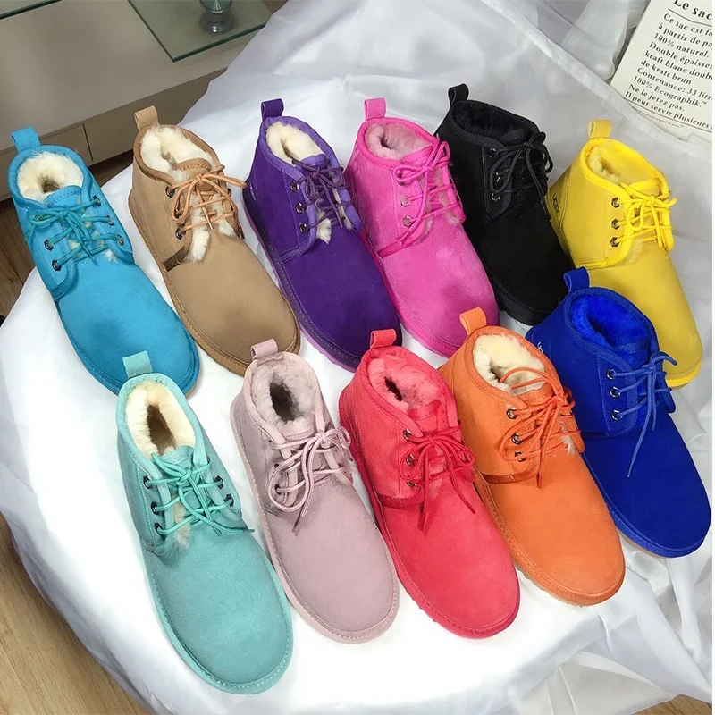 2020 Fashionable Design large size men and women sheepskin snow boots autumn winter ankle with real wool boots, Customized color
2020 Fashionable Design large size men and women sheepskin snow boots autumn winter ankle with real wool boots, Customized color