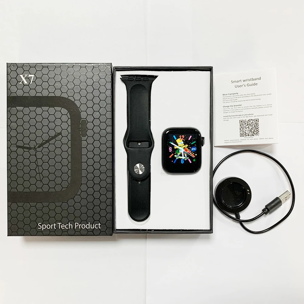 2021 New Arrivals wristwatches Heart Rate BT Call X7 smart watch, Balck,white,pink
2021 New Arrivals wristwatches Heart Rate BT Call X7 smart watch, Balck,white,pink