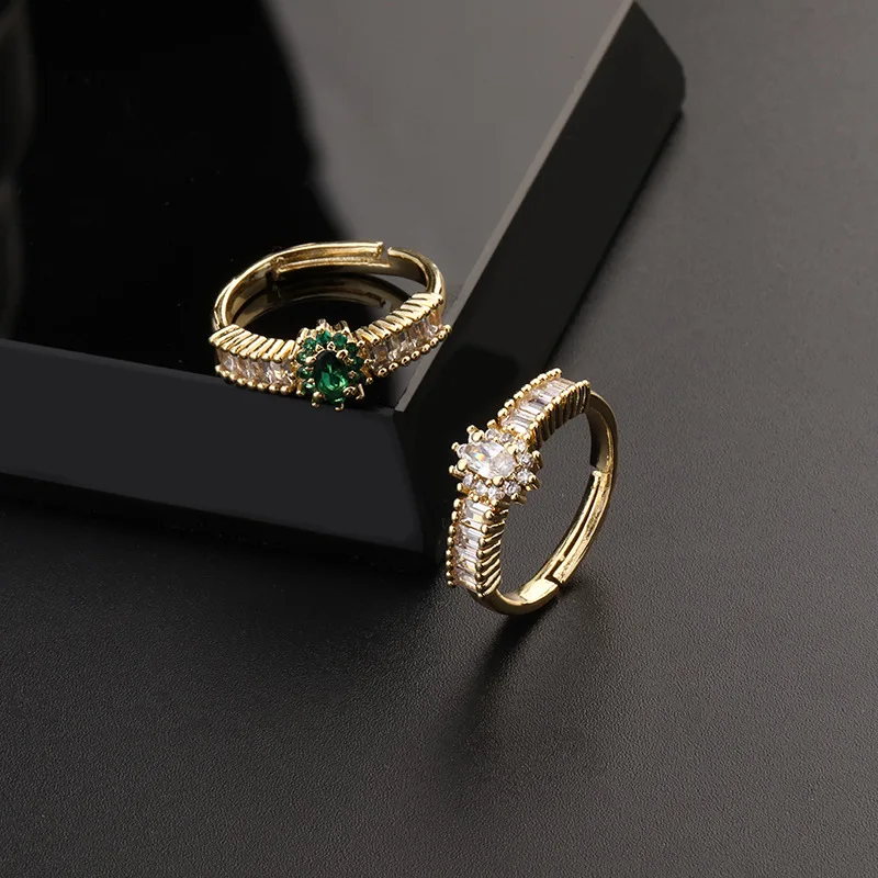 Lightweight Luxury Fashion Personalized Zircon Ring Vintage Versatile Adjustable Rings for Women
Lightweight Luxury Fashion Personalized Zircon Ring Vintage Versatile Adjustable Rings for Women