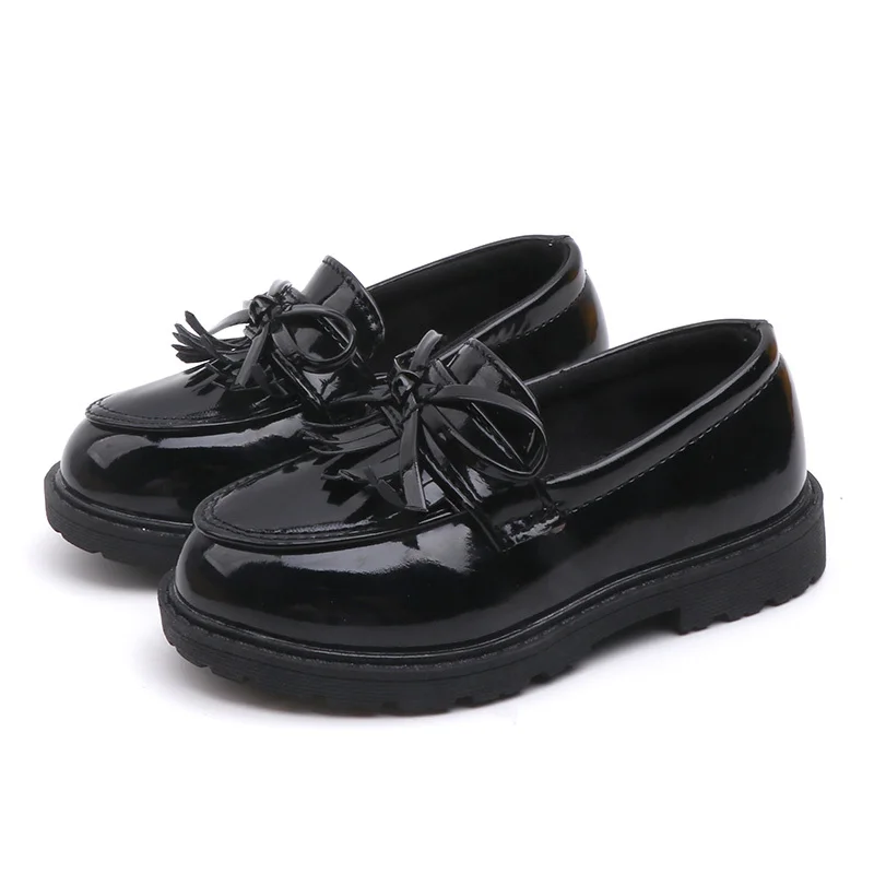 Spring and autumn girl new student shoes children's flat shoes casual school loafer shoes online, Black/red
Spring and autumn girl new student shoes children's flat shoes casual school loafer shoes online, Black/red