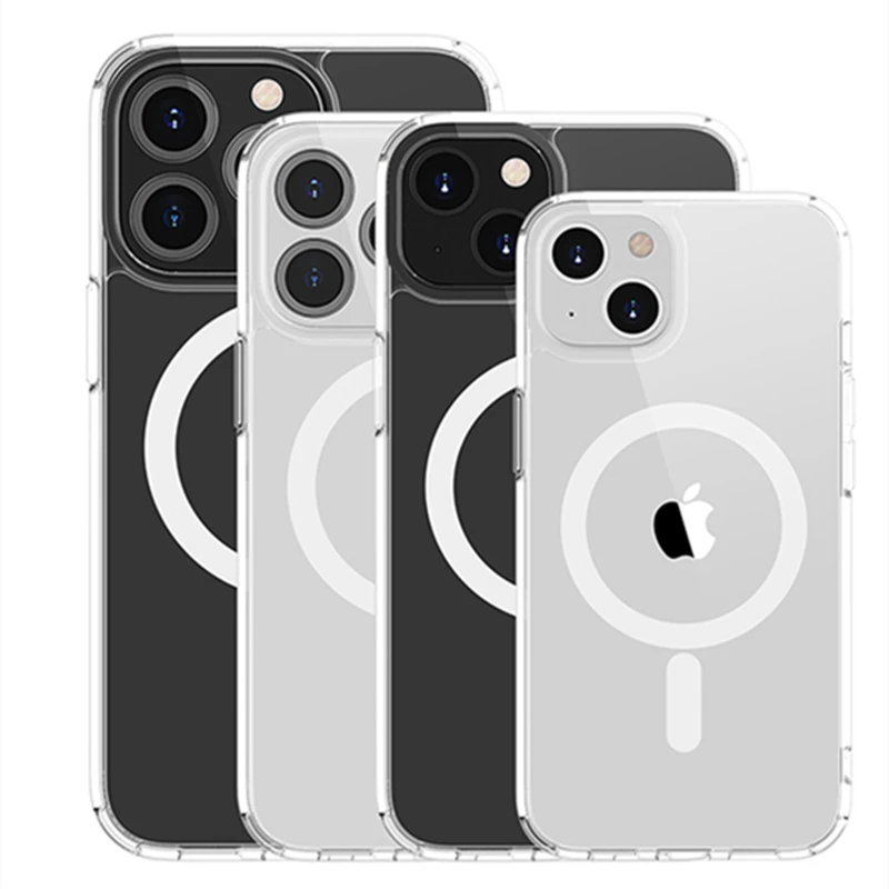 Laudtec Custom Transparent Clear Magnet Case For iPhone 13 Pro Max,Shockproof Magnetic Case Mobile Phone Case For iPhone 13//, White 
Laudtec Custom Transparent Clear Magnet Case For iPhone 13 Pro Max,Shockproof Magnetic Case Mobile Phone Case For iPhone 13//, White