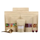 Machines For Making Kraft Paper Bag Manufacturers/kraft Paper Bag Heat Seal For Bread Packaging Paper Bag