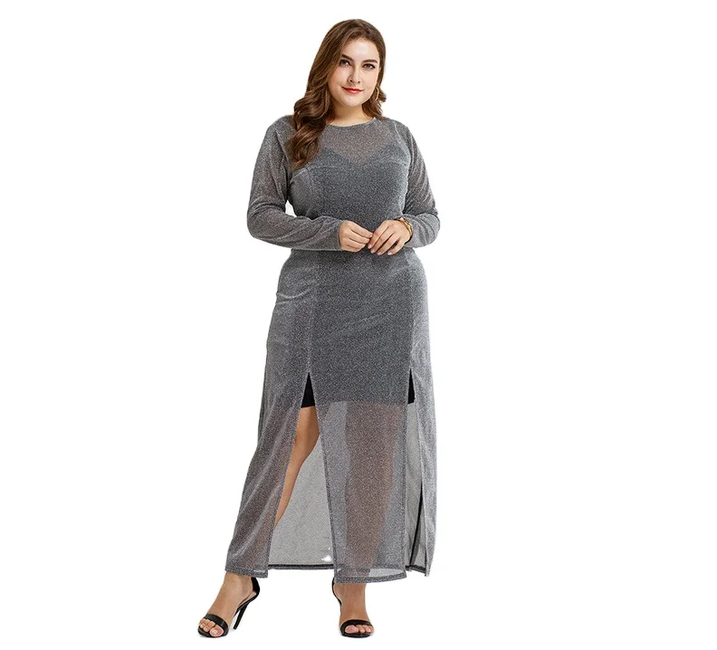 2021 New Arrivals Fashion Women Casual Sleeveless Wrap Chest See-through Mesh Skirt plus size Dress, Picture color
2021 New Arrivals Fashion Women Casual Sleeveless Wrap Chest See-through Mesh Skirt plus size Dress, Picture color