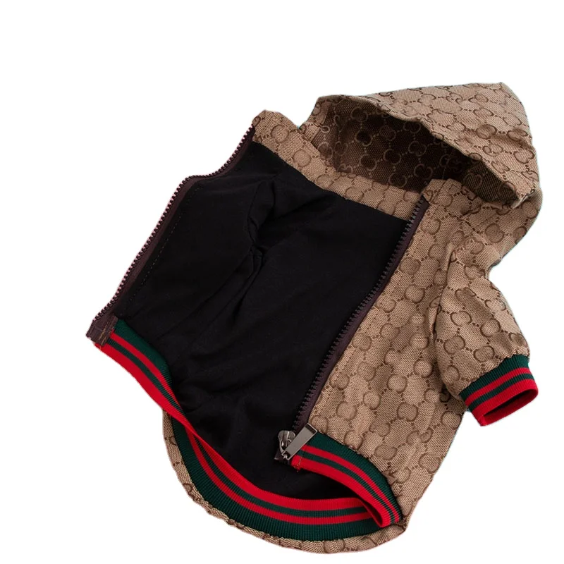 Wholesale dog fashion luxury classic designer brand pet clothes French Bulldog Jacket, As picture
Wholesale dog fashion luxury classic designer brand pet clothes French Bulldog Jacket, As picture