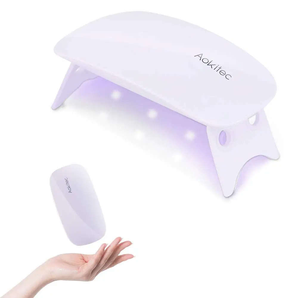 12W 6 light Portable wireless mini gel polish machine usb battery operated uv led lamp nail dryer 
12W 6 light Portable wireless mini gel polish machine usb battery operated uv led lamp nail dryer