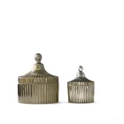 Home Decoration Candle Glass Scented Candle in Delicate Glass Jar with Lid Dia7 *H10cm