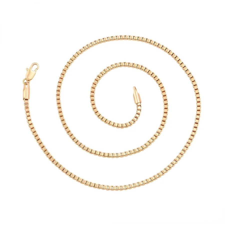 A00768823 Xuping jewelry new fashion 18K gold neutral versatile simple men cool chain necklace
A00768823 Xuping jewelry new fashion 18K gold neutral versatile simple men cool chain necklace