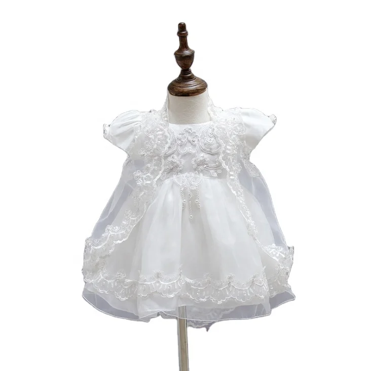 3pcs Set White New Born Baby Princess Dress Christening Gowns for Babies Girls Birthday Party Dresses with Hat
3pcs Set White New Born Baby Princess Dress Christening Gowns for Babies Girls Birthday Party Dresses with Hat