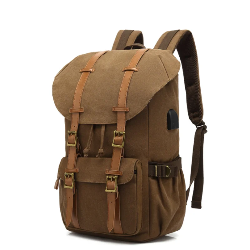 Hot Sale Men's Multi-function Vintage Shoulder Bags Large Material Daily Life Bag High Quality Travelling Backpack
Hot Sale Men's Multi-function Vintage Shoulder Bags Large Material Daily Life Bag High Quality Travelling Backpack