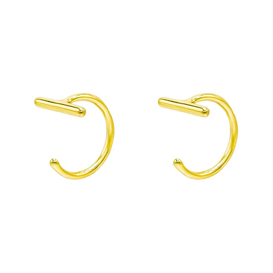 2020 popular gift 18k gold vermeil jewelry 925 sterling silver high polish bar hoop earrings for women
2020 popular gift 18k gold vermeil jewelry 925 sterling silver high polish bar hoop earrings for women