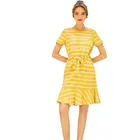 New designer fashion stylish chinese casual women clothing dress