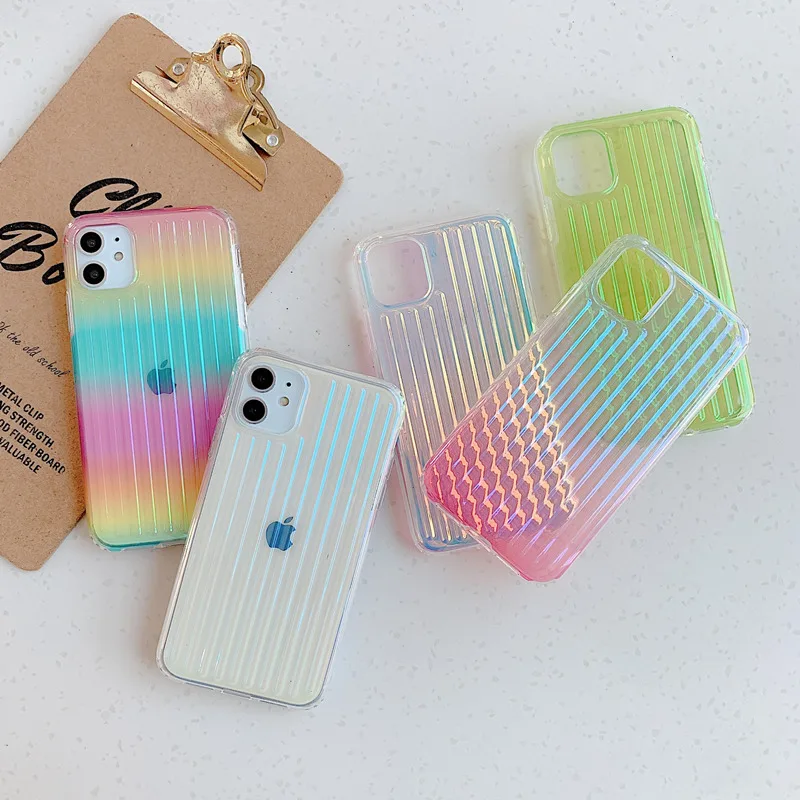 Ins Luxury Laser Trunk Phone Case For iPhone 12 Pro Max XS Max XR 8 Plus Gradient Transparent Shockproof Case Fundas For iPhone
Ins Luxury Laser Trunk Phone Case For iPhone 12 Pro Max XS Max XR 8 Plus Gradient Transparent Shockproof Case Fundas For iPhone