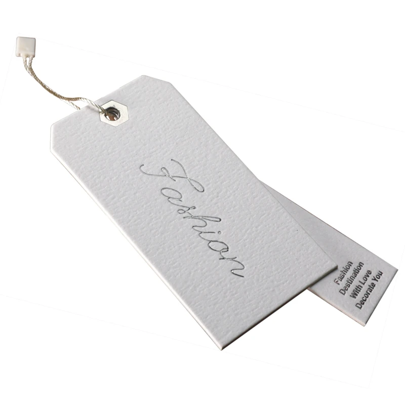 OEM Custom Printing Logo Design Paper Garment Tags Eco-friendly Apparel Jeans Clothing Swing Hang Tags
OEM Custom Printing Logo Design Paper Garment Tags Eco-friendly Apparel Jeans Clothing Swing Hang Tags