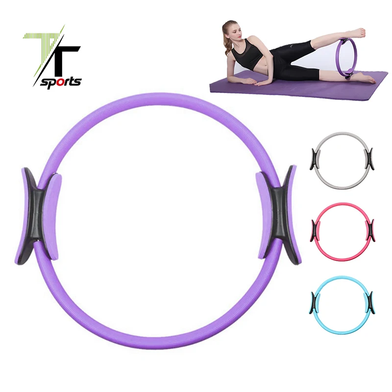TTSPORTS Circle Yoga Gymnastic Pilates Ring, Black, blue, gray, purple, pink or custom made
TTSPORTS Circle Yoga Gymnastic Pilates Ring, Black, blue, gray, purple, pink or custom made