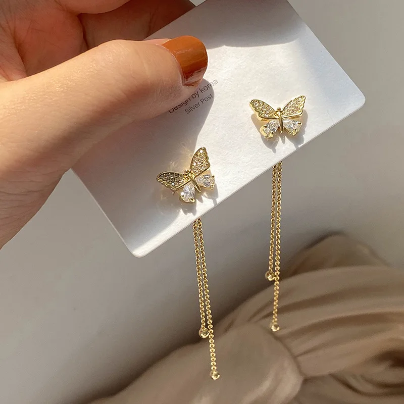 Fashion Butterfly Tassel Drop Earrings For Women Vintage Jewelry Modern Party Wedding Bridal Accessories Trendy Dangle Earrings
Fashion Butterfly Tassel Drop Earrings For Women Vintage Jewelry Modern Party Wedding Bridal Accessories Trendy Dangle Earrings