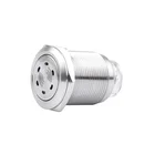 22mm Lamp Buzzer Flat 5v/12v/24v red Metal Buzzer