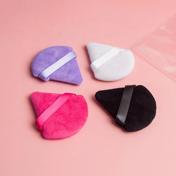 New Powder Puff Face Soft Triangle Makeup White Black Smooth Velvet Triangle Powder Puff
New Powder Puff Face Soft Triangle Makeup White Black Smooth Velvet Triangle Powder Puff