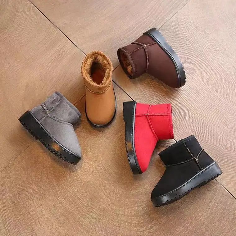 wholesale Leather winter children kids fur shoes boot 
wholesale Leather winter children kids fur shoes boot