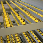 Warehouse Carton Live Storage Mobile Carton Flow Rack