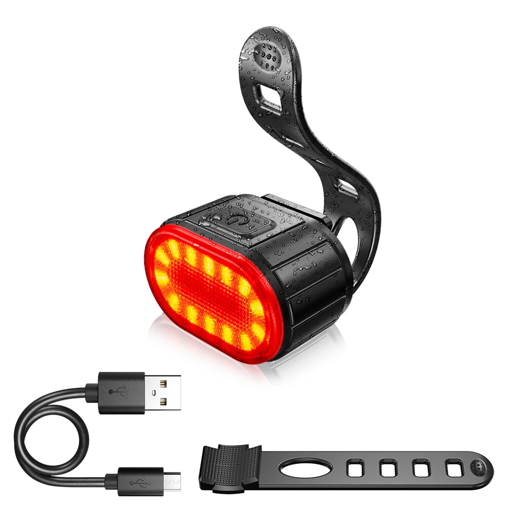 Waterproof Bicycle Taillight USB Rechargeable Night Riding Safety Warning Light Bike Rear Light
Waterproof Bicycle Taillight USB Rechargeable Night Riding Safety Warning Light Bike Rear Light