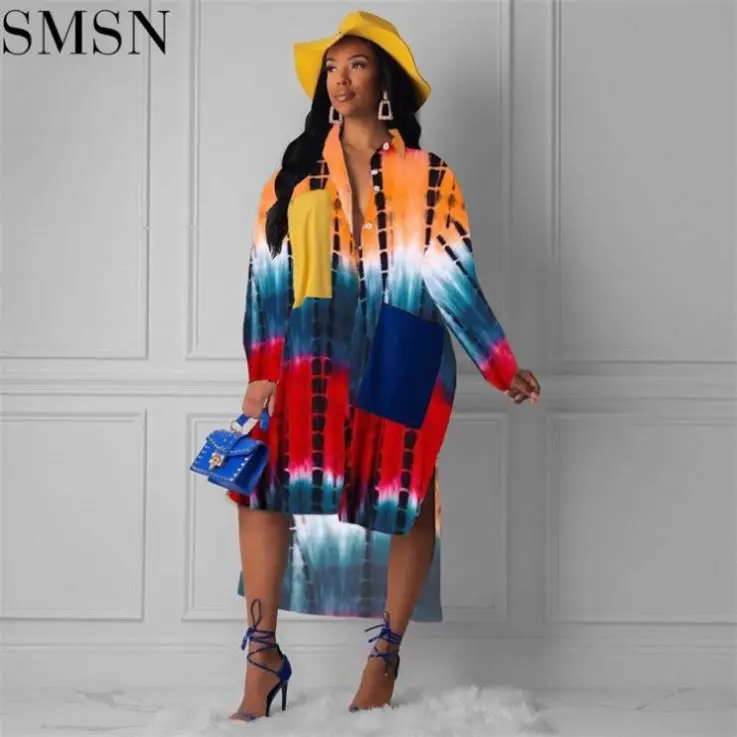 Good Quality Printed Pocket Shirt Collar Elegant Casual Dresses Shirt Dresses Women Casual
Good Quality Printed Pocket Shirt Collar Elegant Casual Dresses Shirt Dresses Women Casual