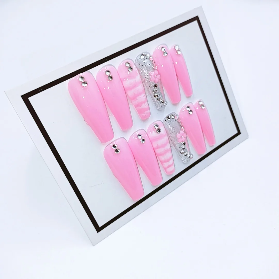 Private Label Long Square Nail Luxury Acrylic Press On Nails Vendor press on nail kit
Private Label Long Square Nail Luxury Acrylic Press On Nails Vendor press on nail kit