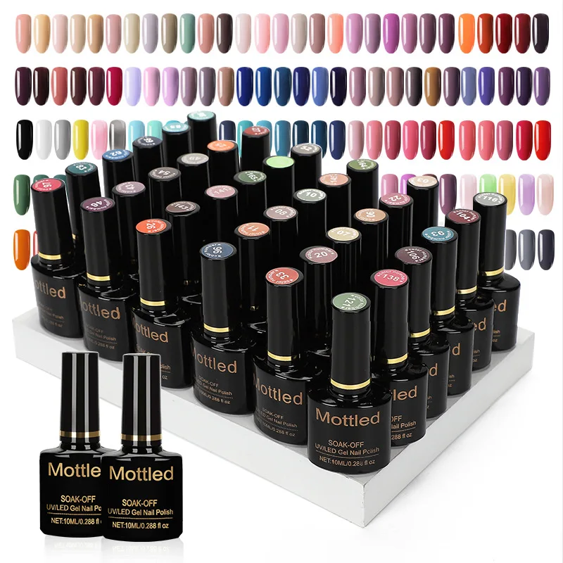 Wholesale 192Color Solid Vegan Private Label Bottle Long wear Led Nail Art Soak Off Nail Polish UV Gel, 256 colors
Wholesale 192Color Solid Vegan Private Label Bottle Long wear Led Nail Art Soak Off Nail Polish UV Gel, 256 colors