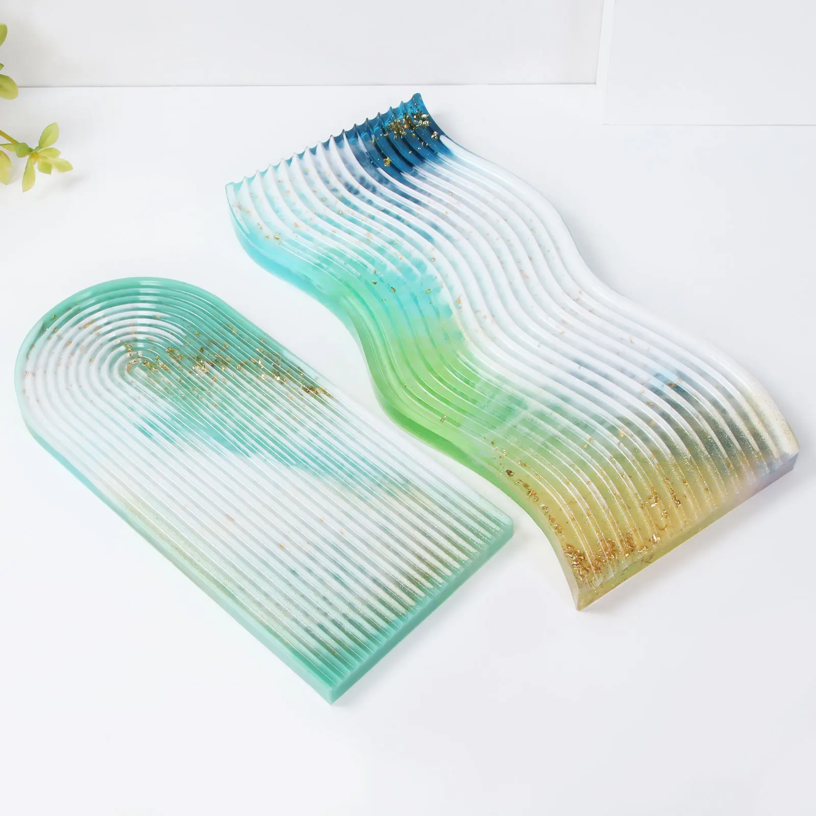 J238 DIY Nordic Style Arch Tray Silicone Mold Boho Arch Wave Rainbow Resin Mould, White
J238 DIY Nordic Style Arch Tray Silicone Mold Boho Arch Wave Rainbow Resin Mould, White