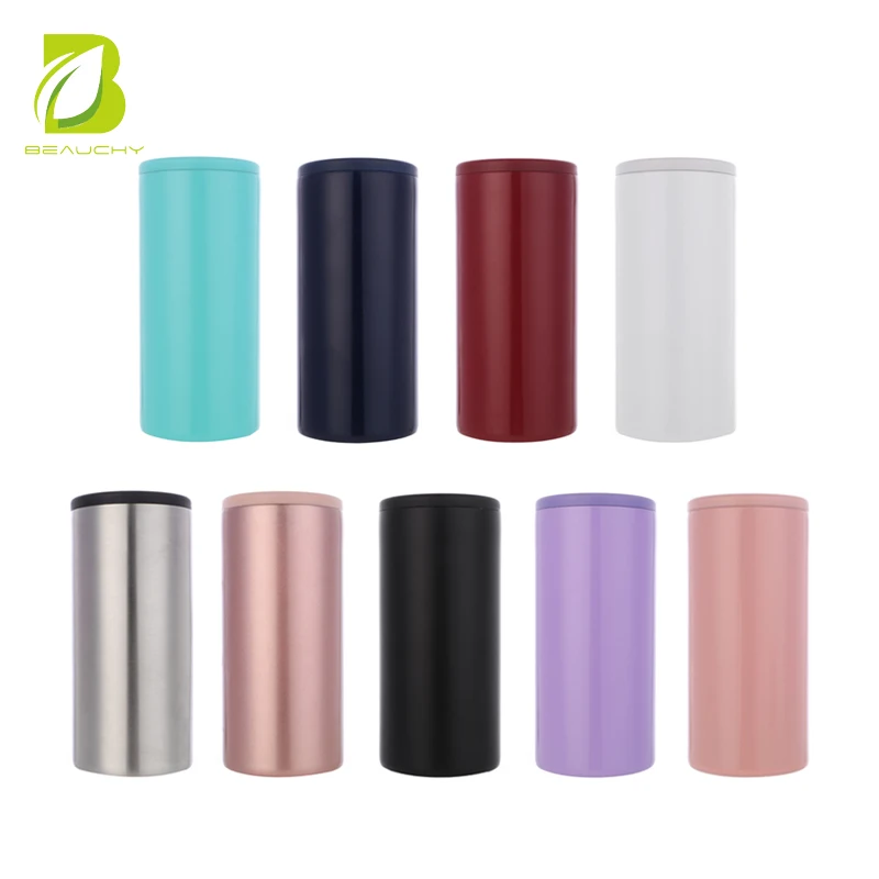 Beauchy Can Cooler 4-in-1 Can Cooler Double-walled Stainless Steel Insulated Slim Can Cooler For 12oz Regular CansBeer Cans
Beauchy Can Cooler 4-in-1 Can Cooler Double-walled Stainless Steel Insulated Slim Can Cooler For 12oz Regular CansBeer Cans
