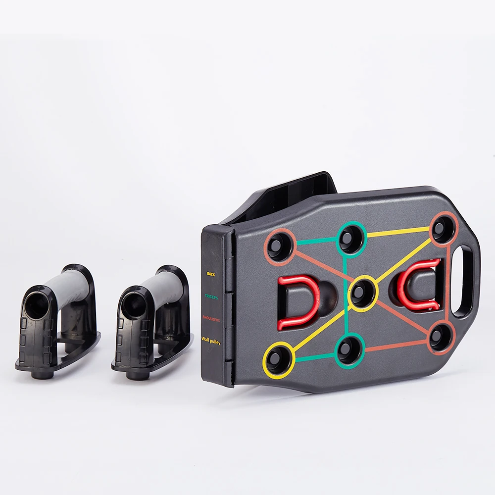 SD-PU01 Alibaba's choice Home Workout Equipment 14 in 1 Push Up Board with 20pcs slip stickers, Black,customized
SD-PU01 Alibaba's choice Home Workout Equipment 14 in 1 Push Up Board with 20pcs slip stickers, Black,customized