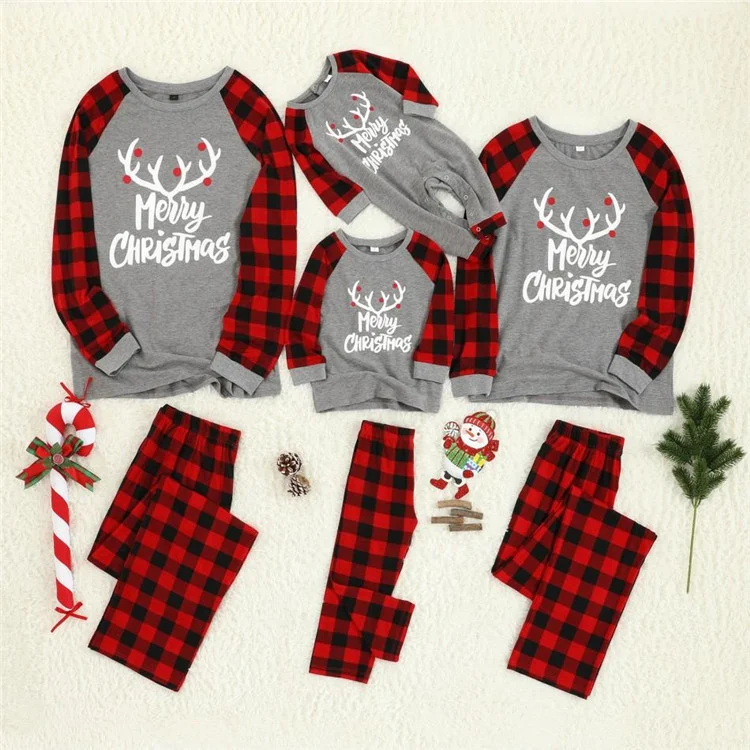Unisex Christmas print parent-child suit Family Long sleeved christmas pajamas Sets Sleeping set, Picture shows
Unisex Christmas print parent-child suit Family Long sleeved christmas pajamas Sets Sleeping set, Picture shows
