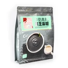 Metalized Matte Material Surface Foil Colored Zip Lock Plastic Flat Bottom Pet Food Packaging Bag