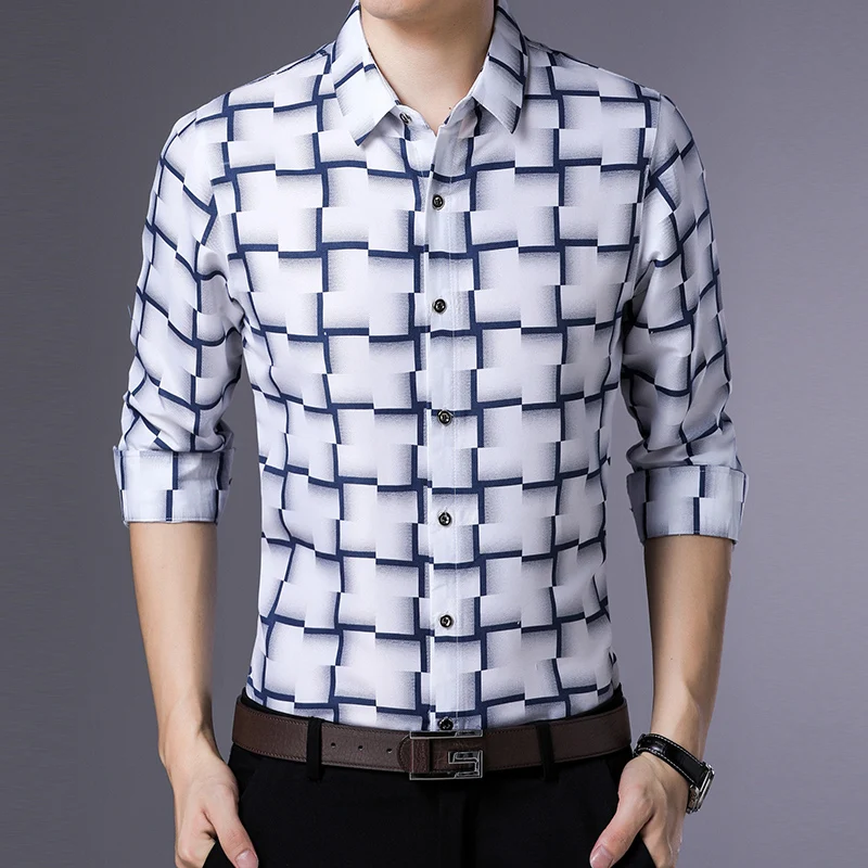 Wholesale new arrival fashion man long sleeve winter thick loose fit print man blouse
Wholesale new arrival fashion man long sleeve winter thick loose fit print man blouse