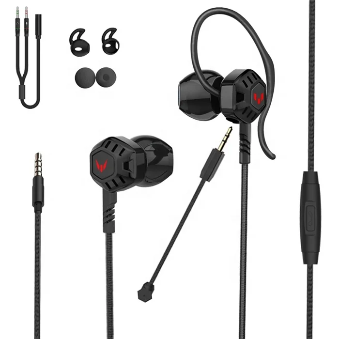 Wholesale Hot game player headset gaming earphone 3.5mm stereo earphones with microphone gaming headset
Wholesale Hot game player headset gaming earphone 3.5mm stereo earphones with microphone gaming headset