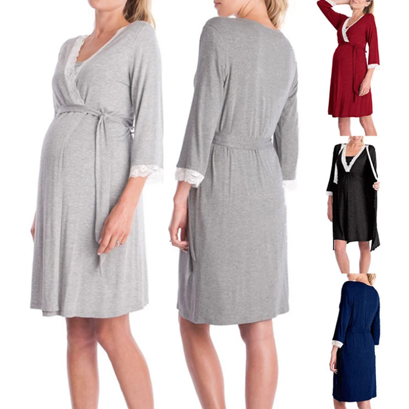 Factory Directly high quality women's breastfeeding nursing dress maternity nursing dress nursing mother dress, Wine red, light blue, navy blue, black, dark gray, light gray
Factory Directly high quality women's breastfeeding nursing dress maternity nursing dress nursing mother dress, Wine red, light blue, navy blue, black, dark gray, light gray