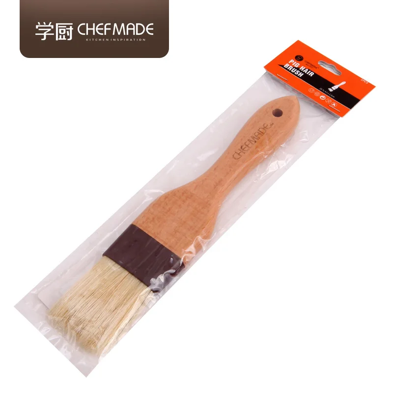 CHEFMADE Home And Kitchen Pastry Food Cook Tools Baking Brush With Pig Bristle, Wood
CHEFMADE Home And Kitchen Pastry Food Cook Tools Baking Brush With Pig Bristle, Wood
