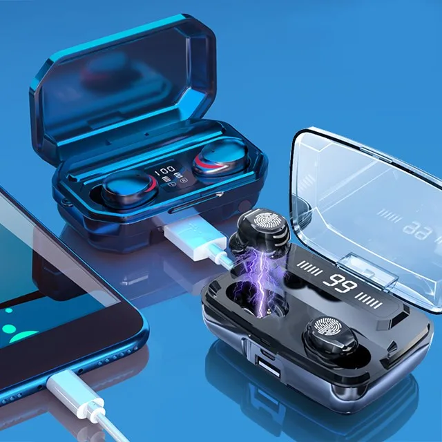 True wireless shenzhen microphone power bank mini tws headset wireless hifi pro headphone earbuds earphones tws
True wireless shenzhen microphone power bank mini tws headset wireless hifi pro headphone earbuds earphones tws