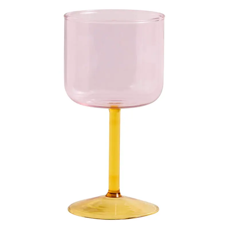 Customized Pyrex Borosilicate Colorful Tint Stemmed Wine Glasses for Home Dinner Party, Customized color
Customized Pyrex Borosilicate Colorful Tint Stemmed Wine Glasses for Home Dinner Party, Customized color