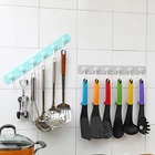 Gift Door Promotion Gift Creative Coat Hook Plain Color 6 Even Door Hook Decorative Small Gift