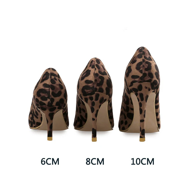 Autumn Sexy Leopard Women Shoes High Heels 6-10CM Elegant Office Pumps Shoes Women Animal Print Pointed Toe Luxury Singles Shoes Pumps
Autumn Sexy Leopard Women Shoes High Heels 6-10CM Elegant Office Pumps Shoes Women Animal Print Pointed Toe Luxury Singles Shoes Pumps