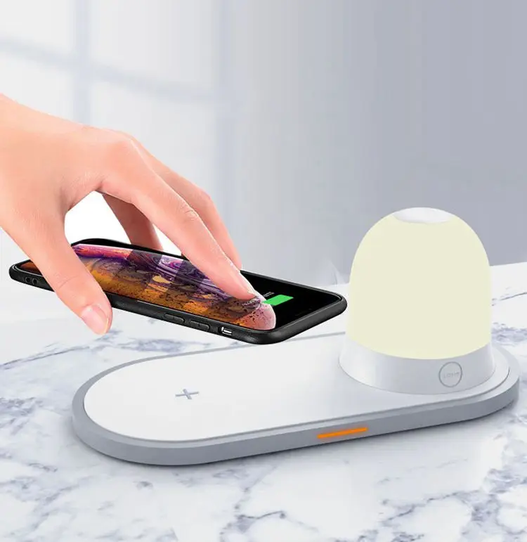 3 in 1 multifunctional table desk lamp fast wireless charger Touch Switch mobile phone wireless charger
3 in 1 multifunctional table desk lamp fast wireless charger Touch Switch mobile phone wireless charger