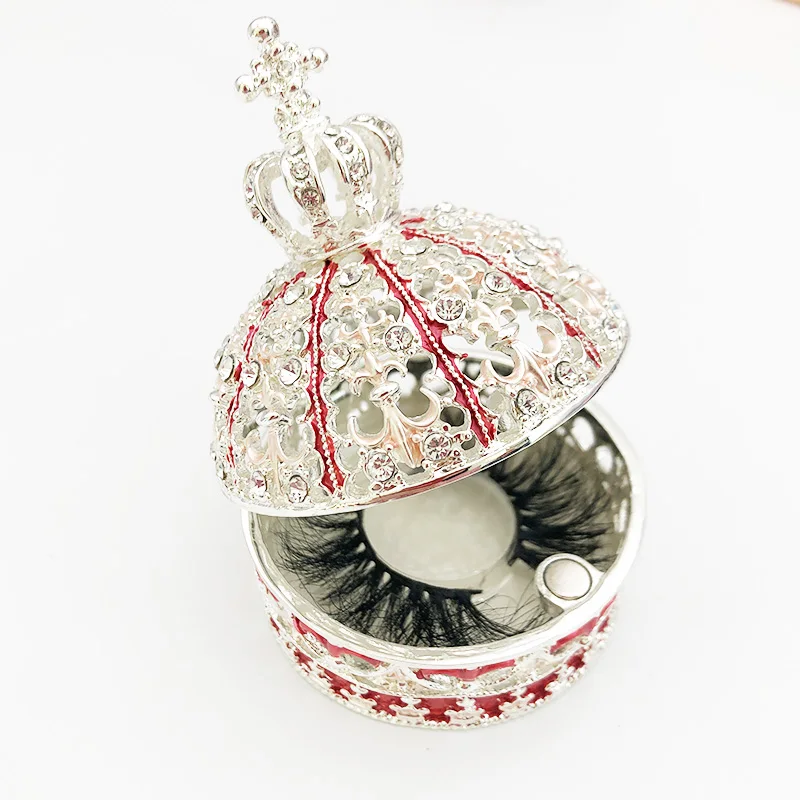 2021 new crown shape Enamel gift Jewelry Box luxury mink lashes boxes diamond crown eyelashes box
2021 new crown shape Enamel gift Jewelry Box luxury mink lashes boxes diamond crown eyelashes box