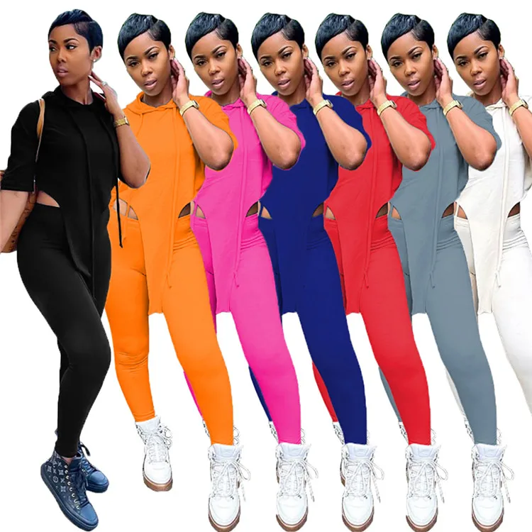 Two-piece Set 2021 Cute 7 Colors Irregular Hoodie Sweatshirt with Sweatpants Jogger 2 Piece Clothes Set, As picture
Two-piece Set 2021 Cute 7 Colors Irregular Hoodie Sweatshirt with Sweatpants Jogger 2 Piece Clothes Set, As picture