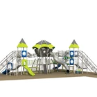 Steel playground slides stainless kids indoor and outdoor children's slide multi-function on the equipment