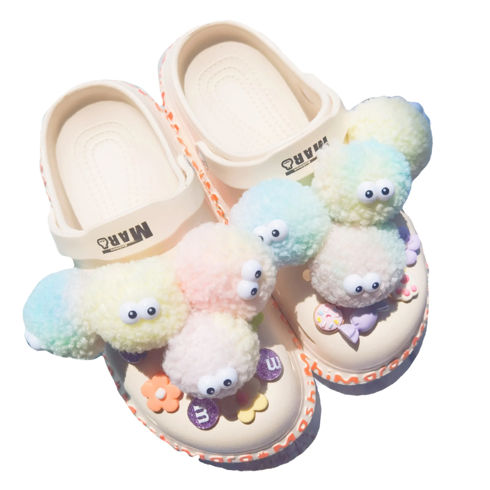 Cute cartoon dust elf gradient ball shoe charms accessories plush shoe charms wholesale, Picture
Cute cartoon dust elf gradient ball shoe charms accessories plush shoe charms wholesale, Picture