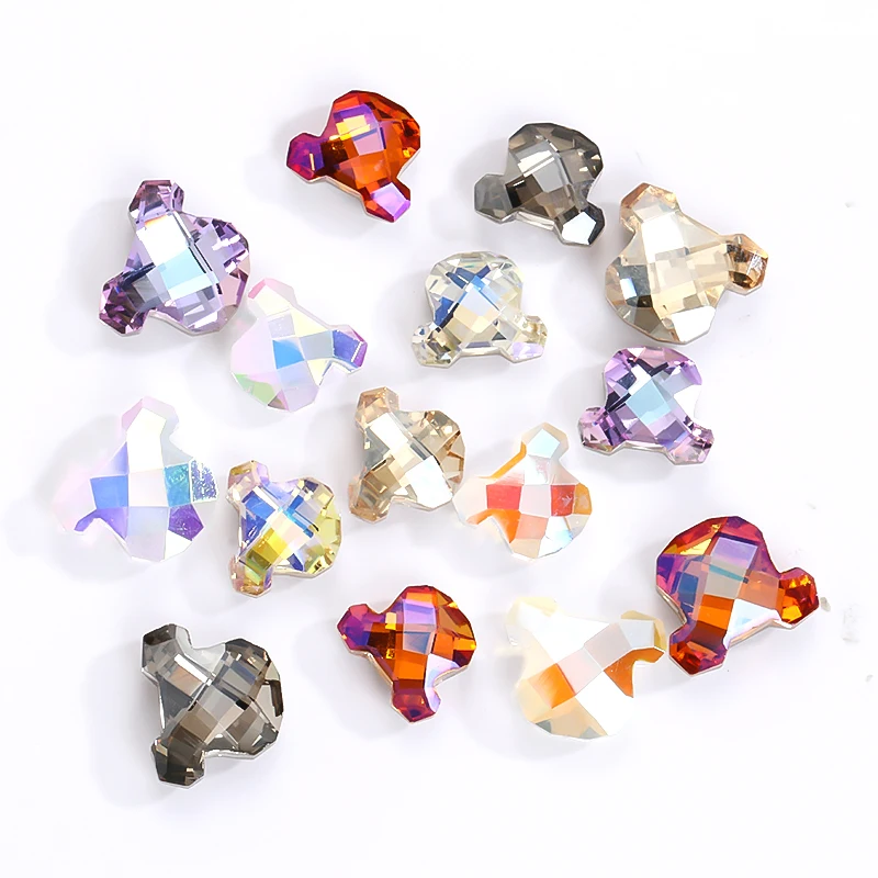 Xiaopu 2022 New Arrival Animal Head Series Bear Shape 8 colors Mesh Face Flat Back Crystal Stone Nail Art Garment Decoration
Xiaopu 2022 New Arrival Animal Head Series Bear Shape 8 colors Mesh Face Flat Back Crystal Stone Nail Art Garment Decoration