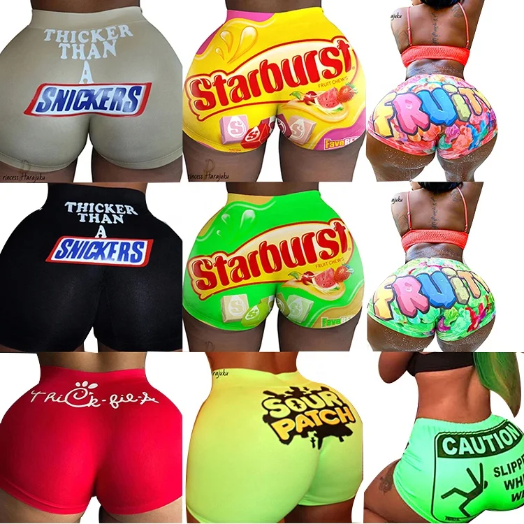 Custom MOQ 30 Sexy Biker Shorts Womens Print Shorts Summer Casual High Waist Candy Snack Shorts, 100 styles colors
Custom MOQ 30 Sexy Biker Shorts Womens Print Shorts Summer Casual High Waist Candy Snack Shorts, 100 styles colors